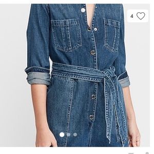 Express Denim Utility Romper